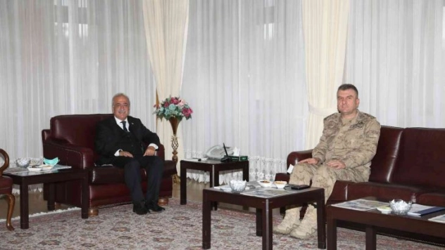 Kıdemli Albay Şimşek'ten iade-i ziyaret