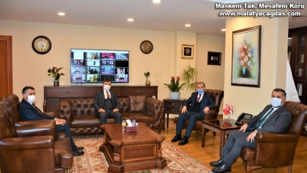 Kılınç, RTÜK Başkanı Şahin ile yerel basının sorunlarını konuştu