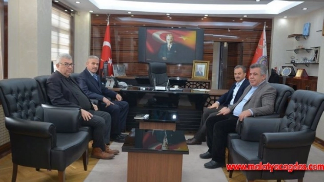 Kılınç'tan Emniyet Müdürü Ergüder'e nezaket ziyareti