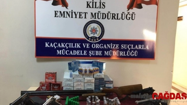 Kilis'te kaçakçılık operasyonu