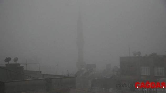 Kilis'te yoğun sis etkili oldu