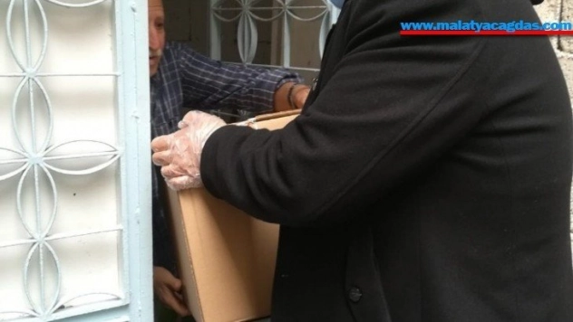 Kilis'te bin 244 yaşlıya yardım