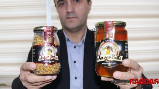 Kilogramı bin TL'den satılan Anzer Balı'nın bu yıl ki üretiminin yüzde 70'i satıldı