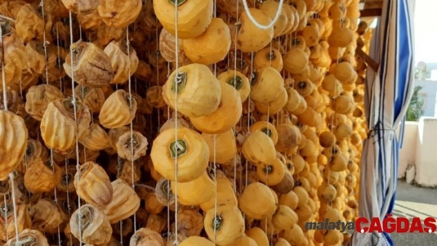 Kilosu 30 lira olan hurma kurusu, ilçenin halkının geçim kaynağı oldu