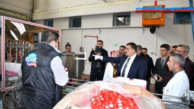 Kimya Fabrikasında üretim kapasitesi artırıldı