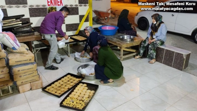 Kırıkhan'da bayramlık kömbe telaşı başladı