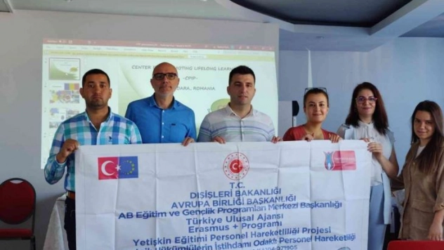 Kırıkhan Denetimli Serbestlik Müdürlüğü personeli Romanya'da eğitim aldı