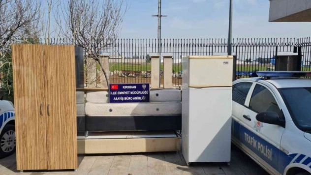 Kırıkhan Spor Tesislerinden çalınan eşyalar bulundu