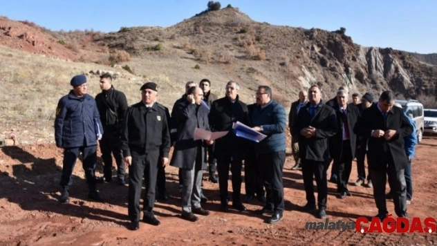 Kırıkkale'de Bahşılı-Kulu kara yolu çalışmaları devam ediyor