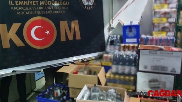 Kırıkkale'de tekel bayisine operasyon