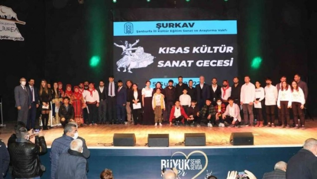 Kısas kültür ve sanat gecesi büyük ilgi gördü