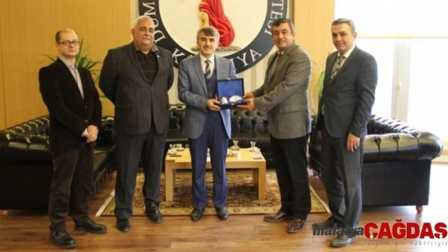 Kızılay Bölge Müdürü Ergen'den, Rektör Uysal'a ziyaret