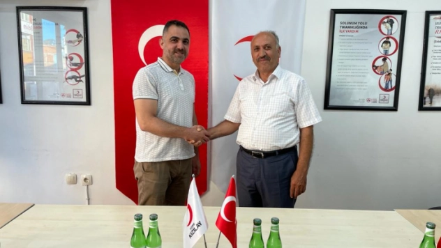 Kızılay Malatya Şube Başkanlığı'na Osman Korkut getirildi.