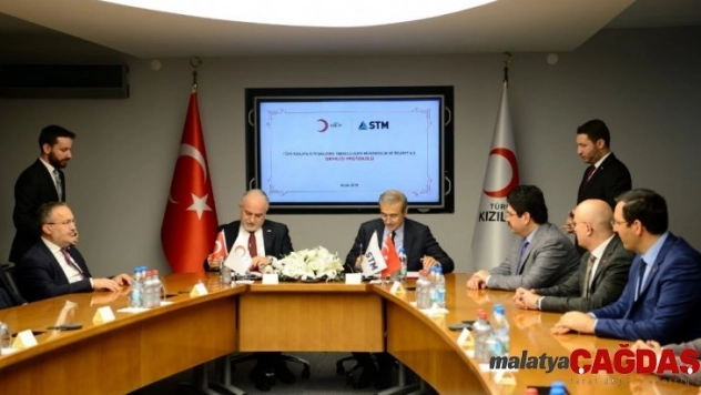 Kızılay ve Savunma Sanayi Başkanlığından iş birliği