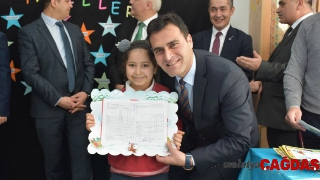 Kızılcahamam'da karne heyecanı