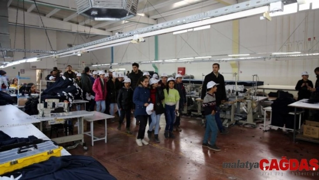 Kızıltepeli öğrenciler OSB'deki fabrikaları gezdi