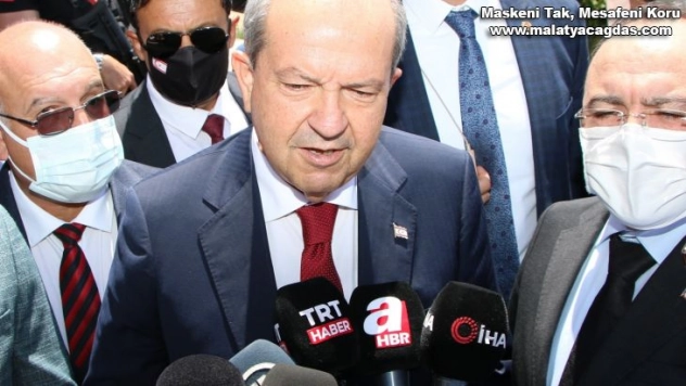 KKTC Cumhurbaşkanı Tatar: 'Federal bir çatı altında Kıbrıs'ın tümünün Avrupa Birliğine alınması bir bakıma Türkiye ile bağlarımızın koparılmasıdır'