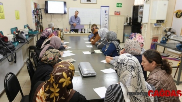 KO-MEK personeline doğalgaz kullanımı eğitimi