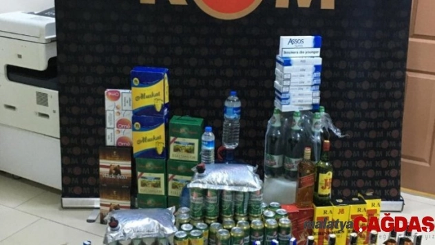 Kocaeli'de çok miktarda kaçak içki ele geçirildi
