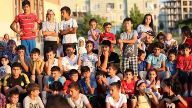 Kocasinan'da çocuk olmanın tadı bir başka