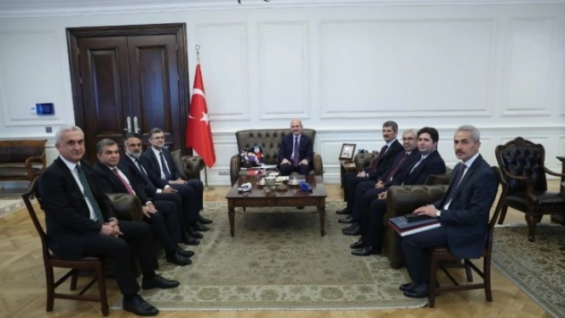 Kolluk Gözetim Komisyonundan Bakan Soylu'ya ziyaret