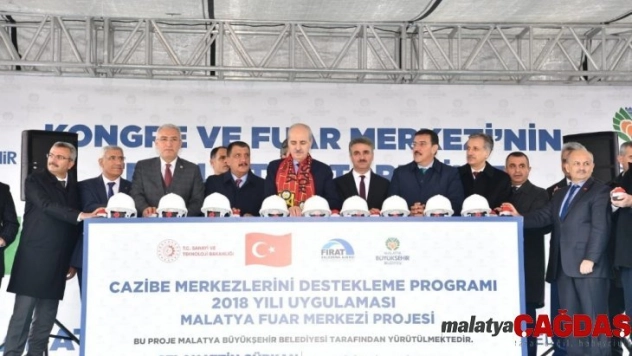 Kongre ve Fuar Merkezinin temeli atıldı