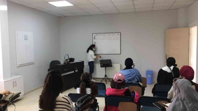 Konservatuarda kış dönemi eğitimleri başladı