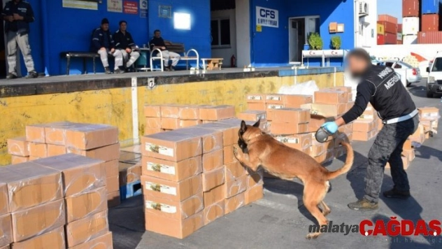 Konserve kutularında uyuşturucu kaçakçılığı