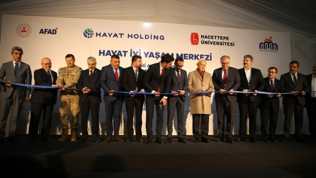 Konteyner kentte Hayat İyi Yaşam Merkezi'nin açılışı gerçekleştirildi