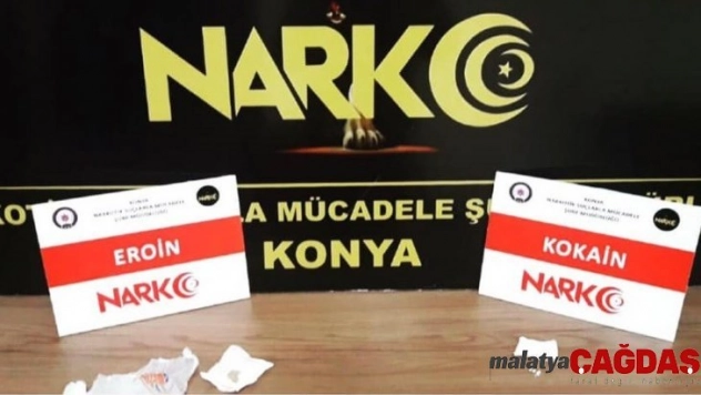 Konya'da uyuşturucu tacirlerine operasyon