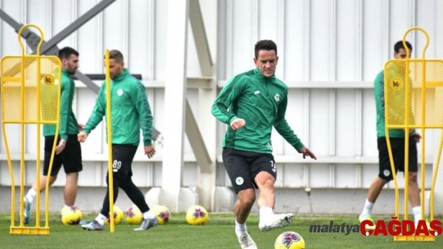 Konyaspor, Başakşehir maçı hazırlıklarını sürdürdü