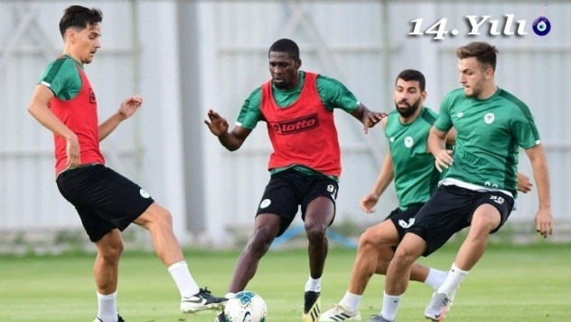 Konyaspor, Trabzonspor'a hazırlanıyor