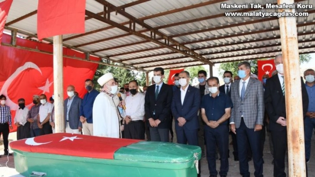 Kore Gazisi İbrahim Tatlı son yolculuğuna uğurlandı