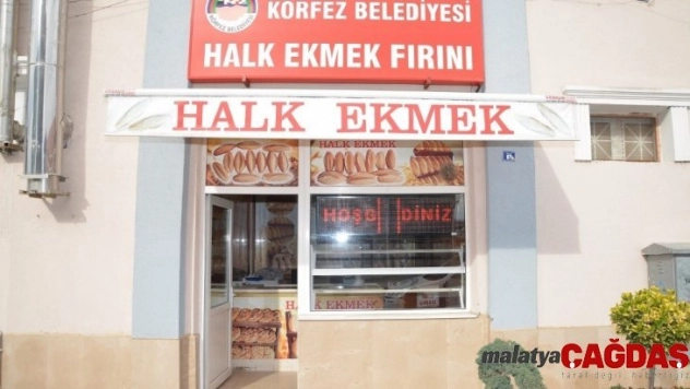 Körfez'de 'halk ekmek' 1 TL'ye satılacak