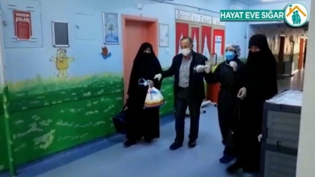 Korona virüs hastaları Bayburt barı ile taburcu edildi