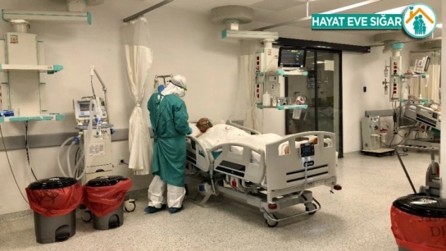 Korona virüslü hastalar işte bu yoğun bakımda tedavi ediliyor
