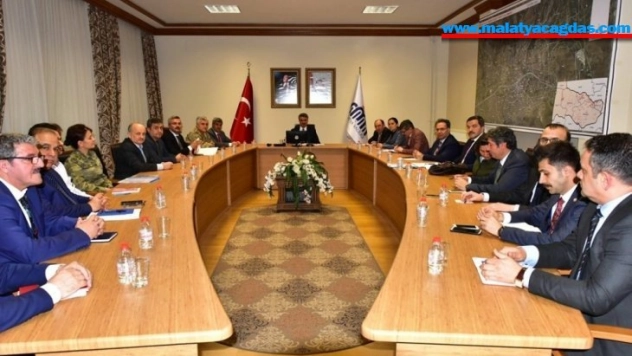 Korona virüsten korunma toplantısı yapıldı