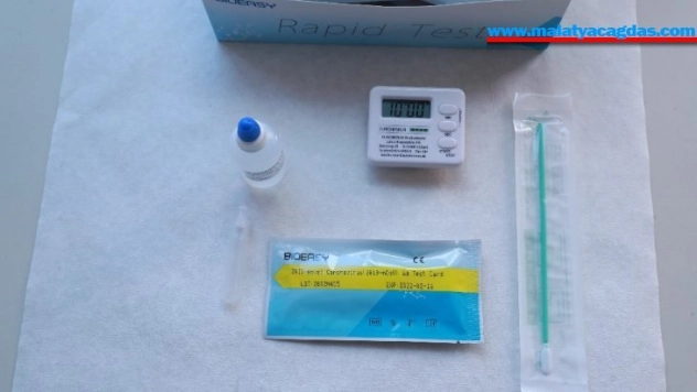 Koronavirüs testi 15 dakikada çıkacak