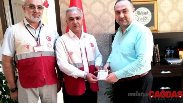 Köy imamı TDV'ye 26 adet kurban bağışı topladı