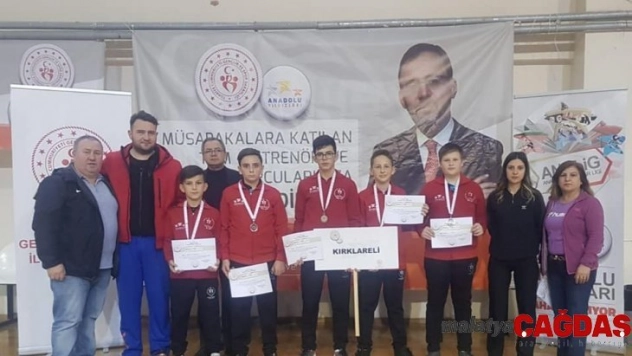 Köy takımının büyük başarısı