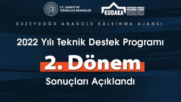KUDAKA teknik destek programı 2. dönem sonuçları açıklandı