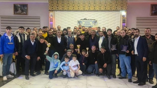 Kupa töreninde ödüller sahiplerini buldu