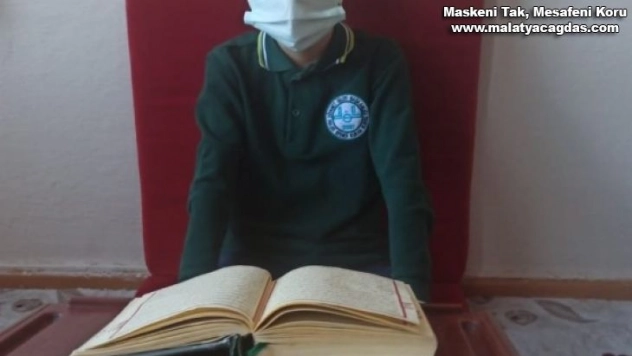 Kur'an-ı Kerim'i güzel okuma birincisi Darende'den