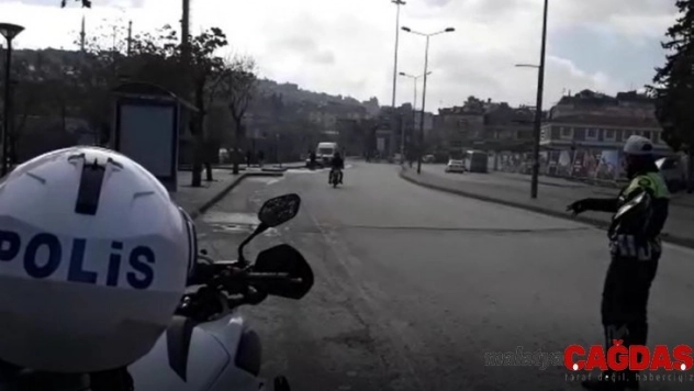 Kurallara uymayan sürücülere ceza yağdı