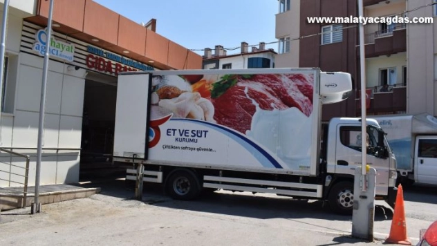 Kurban etleri ihtiyaç sahiplerine ulaştırılıyor