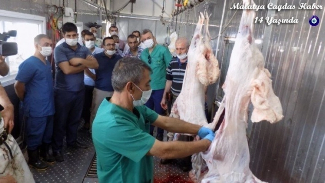 Kurban kesim kursu tamamlandı