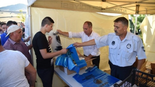 Kurban Satış ve Kesim Alanı'na tam not