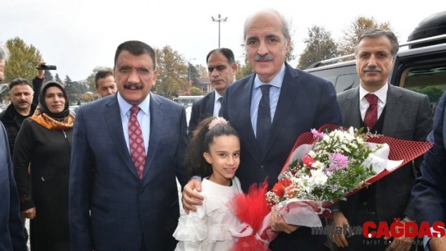 Kurtulmuş'tan Büyükşehir Belediyesi'ne ziyaret