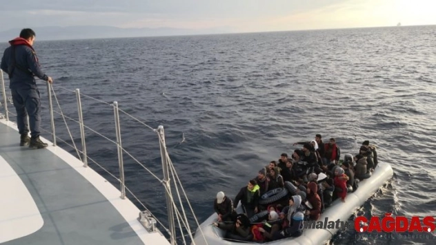 Kuşadası'nda 46 düzensiz göçmen yakalandı