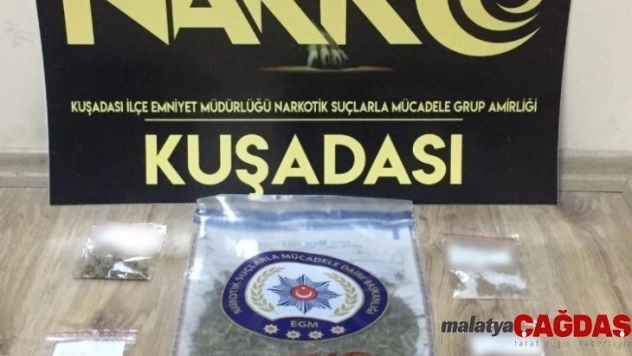 Kuşadası'nda uyuşturucu operasyonu